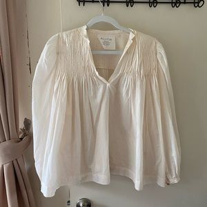 Acacia Tally top in ivory
